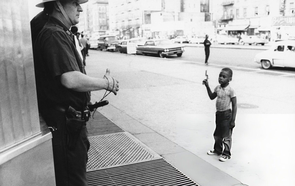 Harlem Race Riots, New York, 1964.