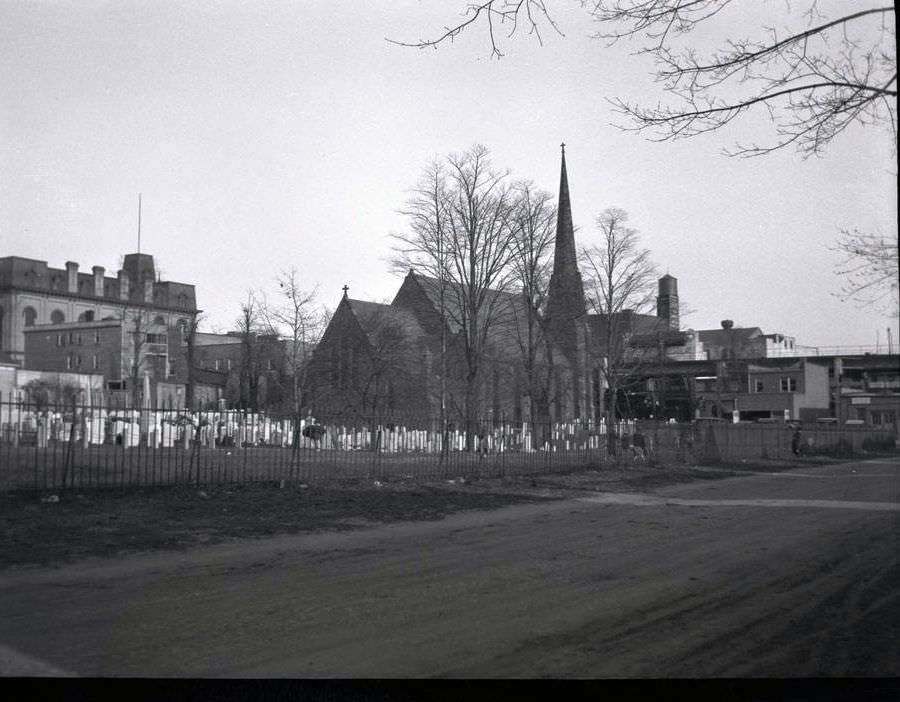 Grace Protestant Episcopal Church On The North Side Of Jamaica Avenue West Of Church Street, 1923.