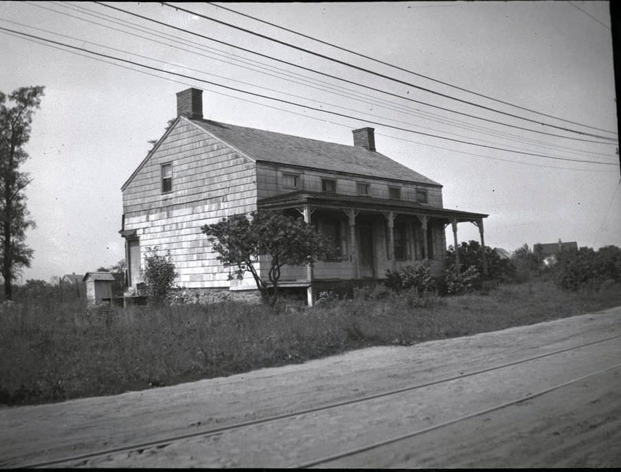 New York Boulevard North Of Water Street Opposite Jamaica Race Track, 1922.
