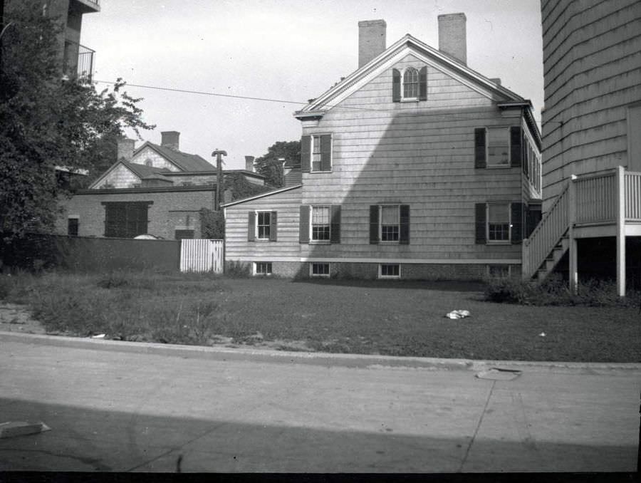 First Presbyterian Church Parsonage On The West Side Of Clinton Avenue, 1922.