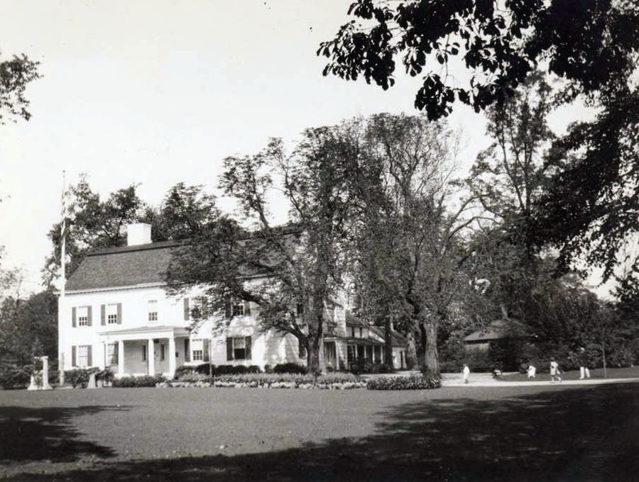 Rufus King House In King Park On Jamaica Avenue, 1922.