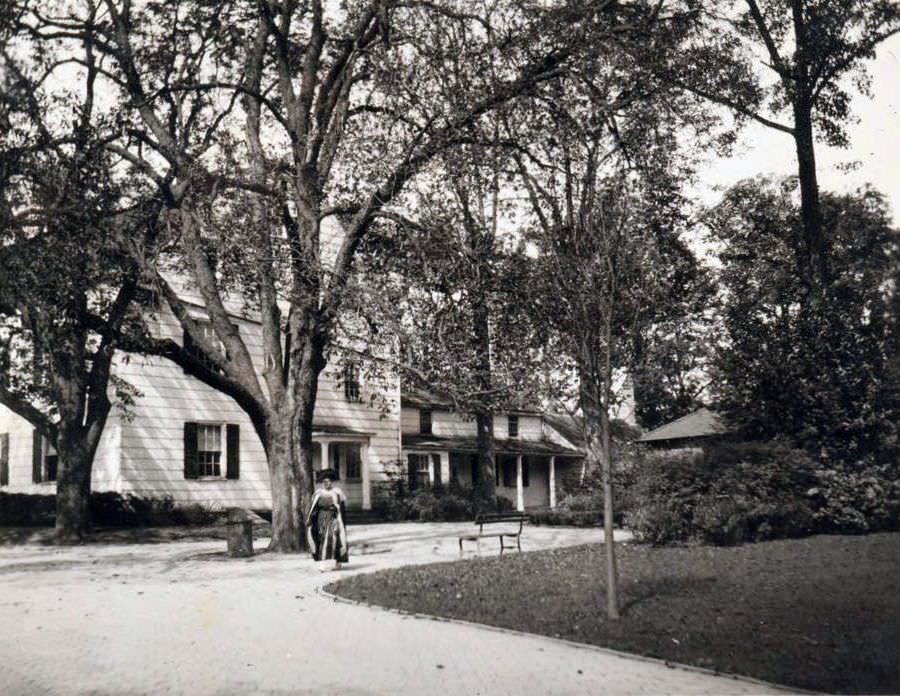 Rufus King House In King Park On Jamaica Avenue, 1922.