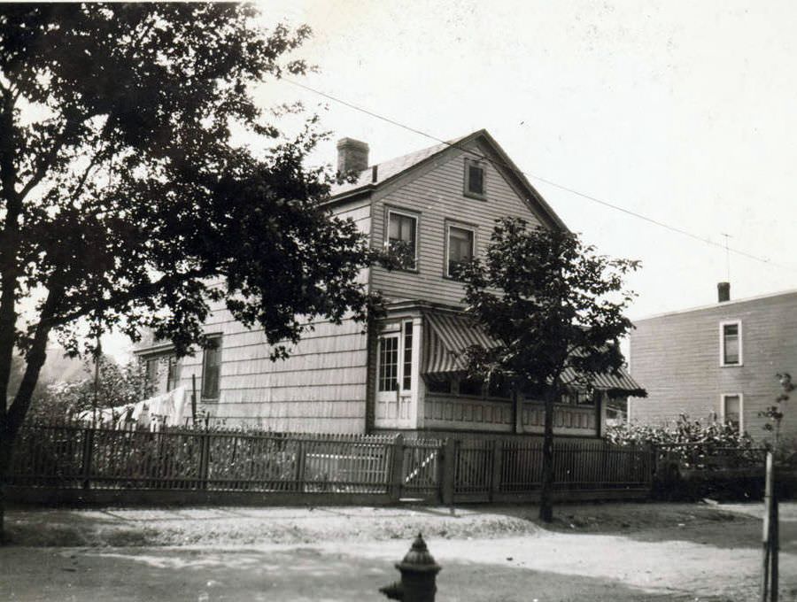 Southwest Corner Of 106Th Avenue And Waltham Street, 1922.