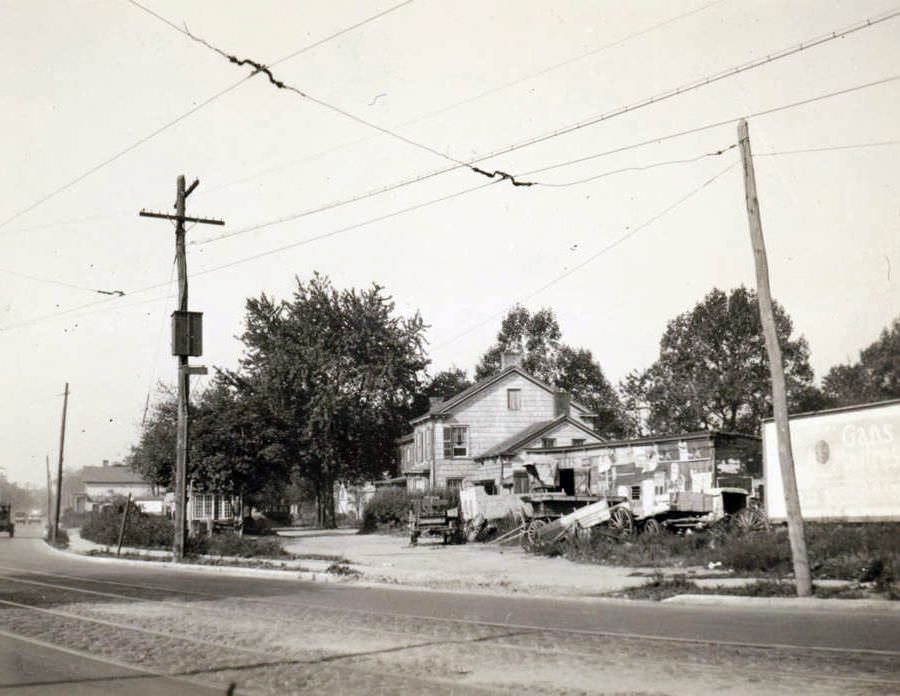 W. J. Allen House At The Northeast Corner Of Jamaica Avenue And 187Th Place, Hollis, 1922.