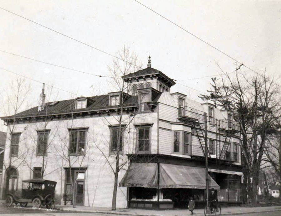 Judge R. Busteed House At The Northeast Corner Of Jamaica Avenue And 173Rd Street, 1923.
