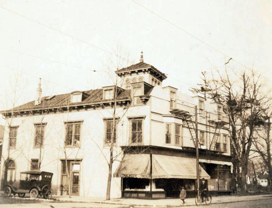 Judge R. Busteed House At The Northeast Corner Of Jamaica Avenue And 173Rd Street, 1923.
