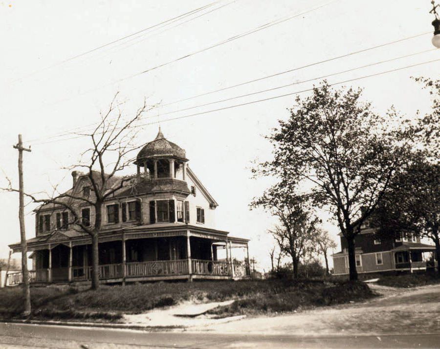 A. Colyer House At The Southeast Corner Of Jamaica Avenue And 197Th Street, Hollis, 1923.