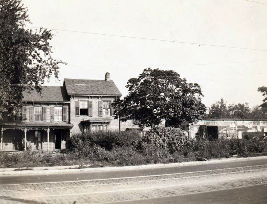 W. J. Allen House At The Northeast Corner Of Jamaica Avenue And 187Th Place, Hollis, 1922.