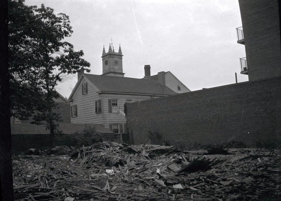 First Presbyterian Church On The West Side Of Clinton Avenue North Of Jamaica Avenue, 1923.