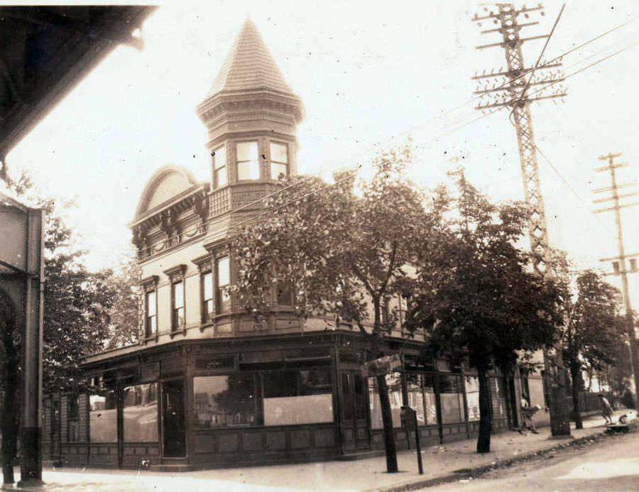 Maple Grove Summer Garden At The Junction Of Jamaica Avenue, Metropolitan Avenue, And Kew Gardens Road, 1923.