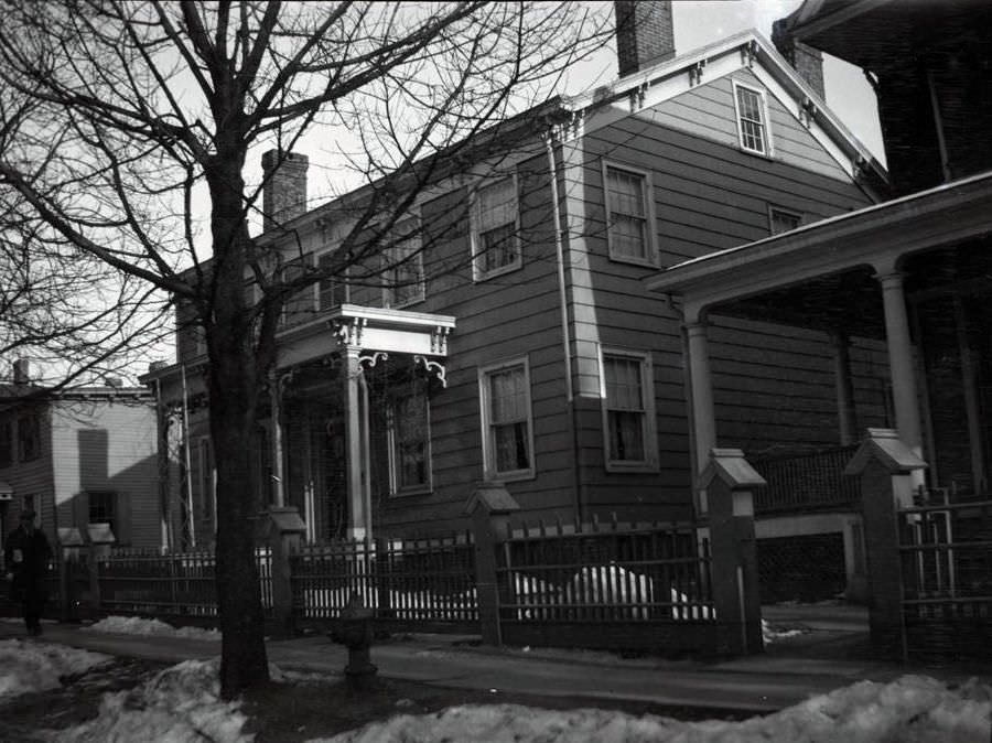 Baylis House On The East Side Of Smith Street South Of Jamaica Avenue, 1923.