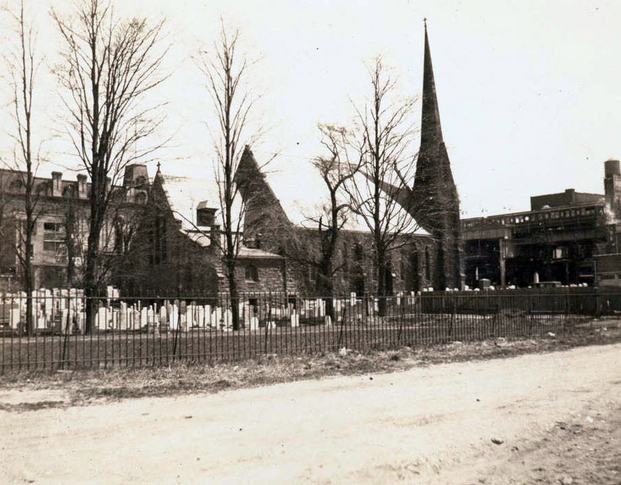 Grace Protestant Episcopal Church On The North Side Of Jamaica Avenue East Of Church Street, 1923.
