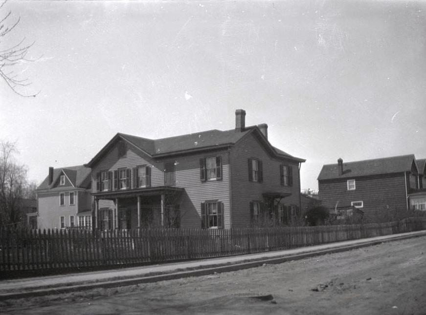 Nicholas Lott House At The Northwest Corner Of Jamaica Avenue And 77Th Street, Woodhaven, 1923.