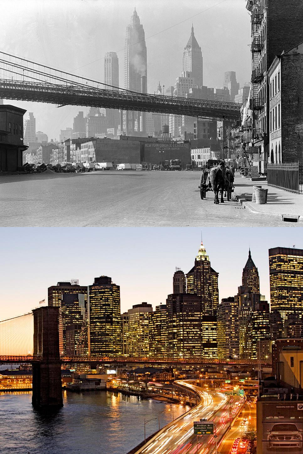 South Street, Manhattan, 1930–2020.