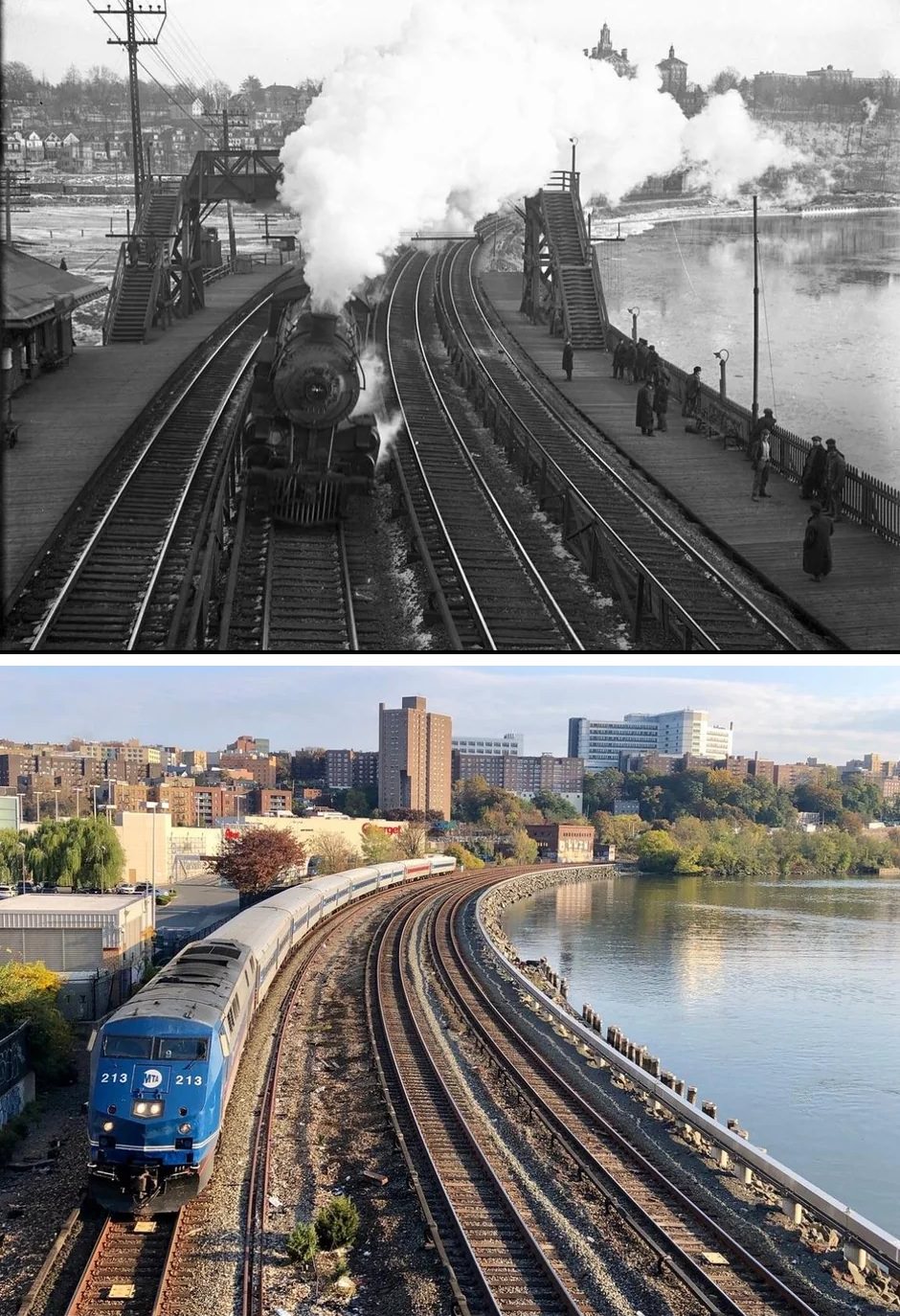 Marble Hill Train Station, Manhattan, 1910–2023.