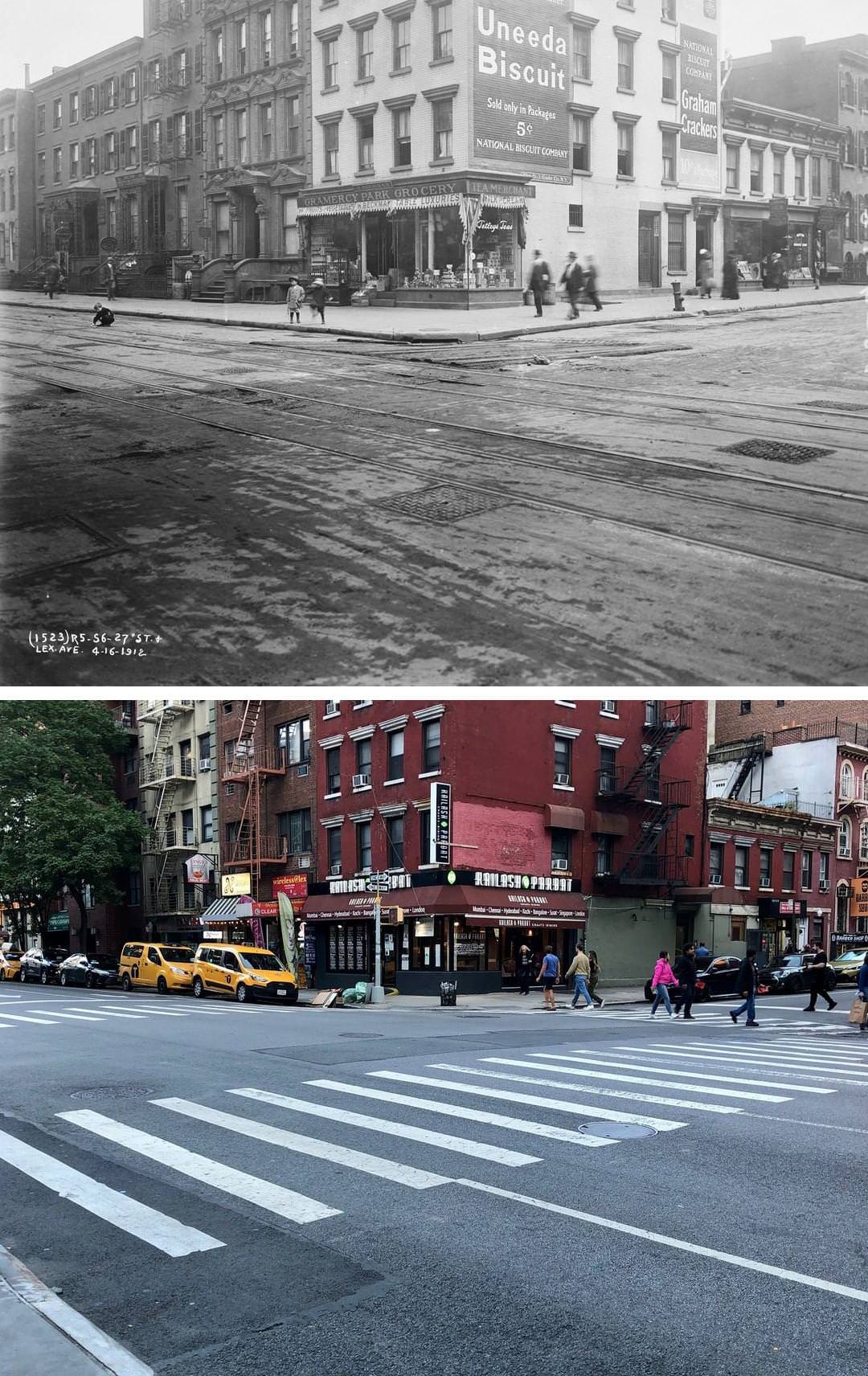 Lexington Avenue And East 27Th Street In Rose Hill, Manhattan, 1912–2023.