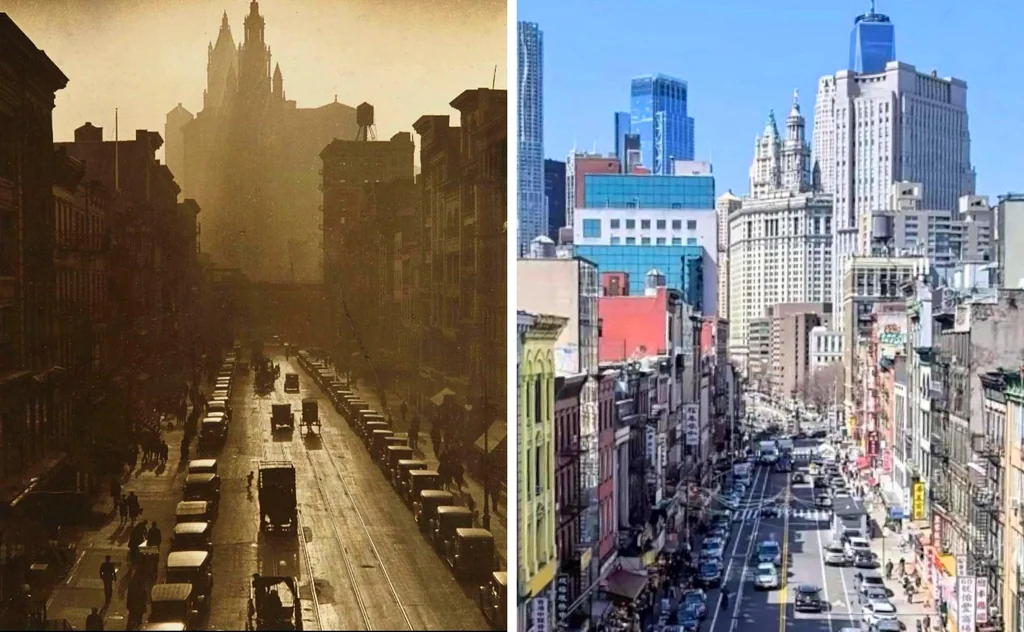 East Broadway From The Manhattan Bridge, 1924–2020.