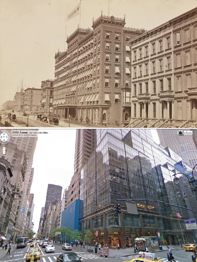 Windsor Hotel At 575 Fifth Avenue, Manhattan, 1880–2023.