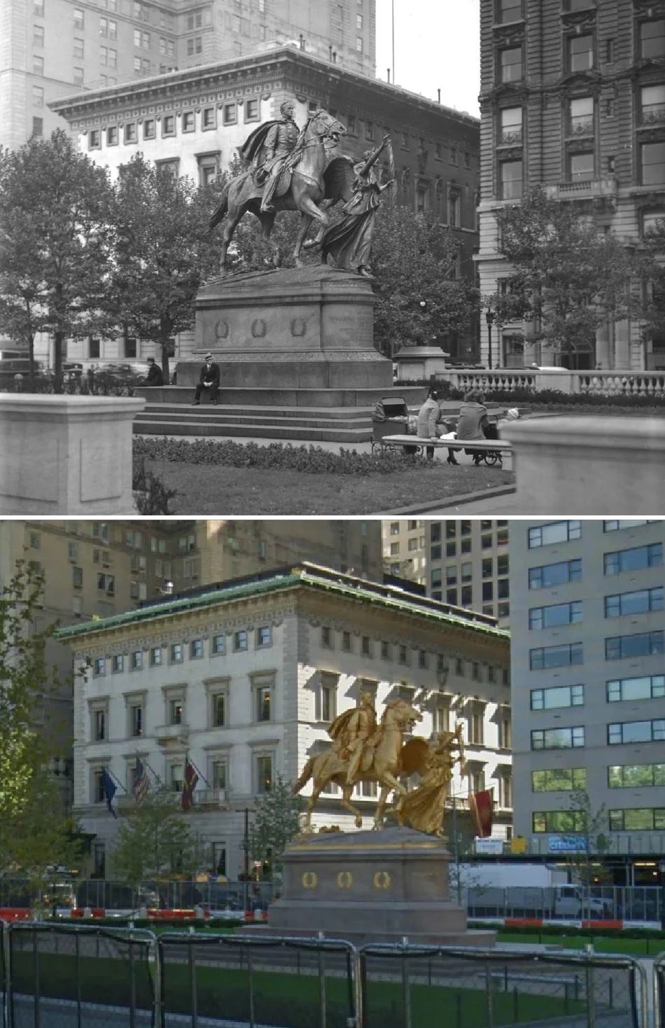 Grand Army Plaza, Manhattan, 1936–2018.