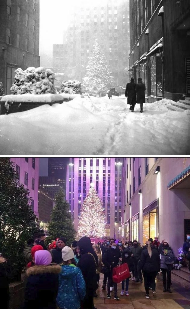 Rockefeller Center, Manhattan, 1947–2021.