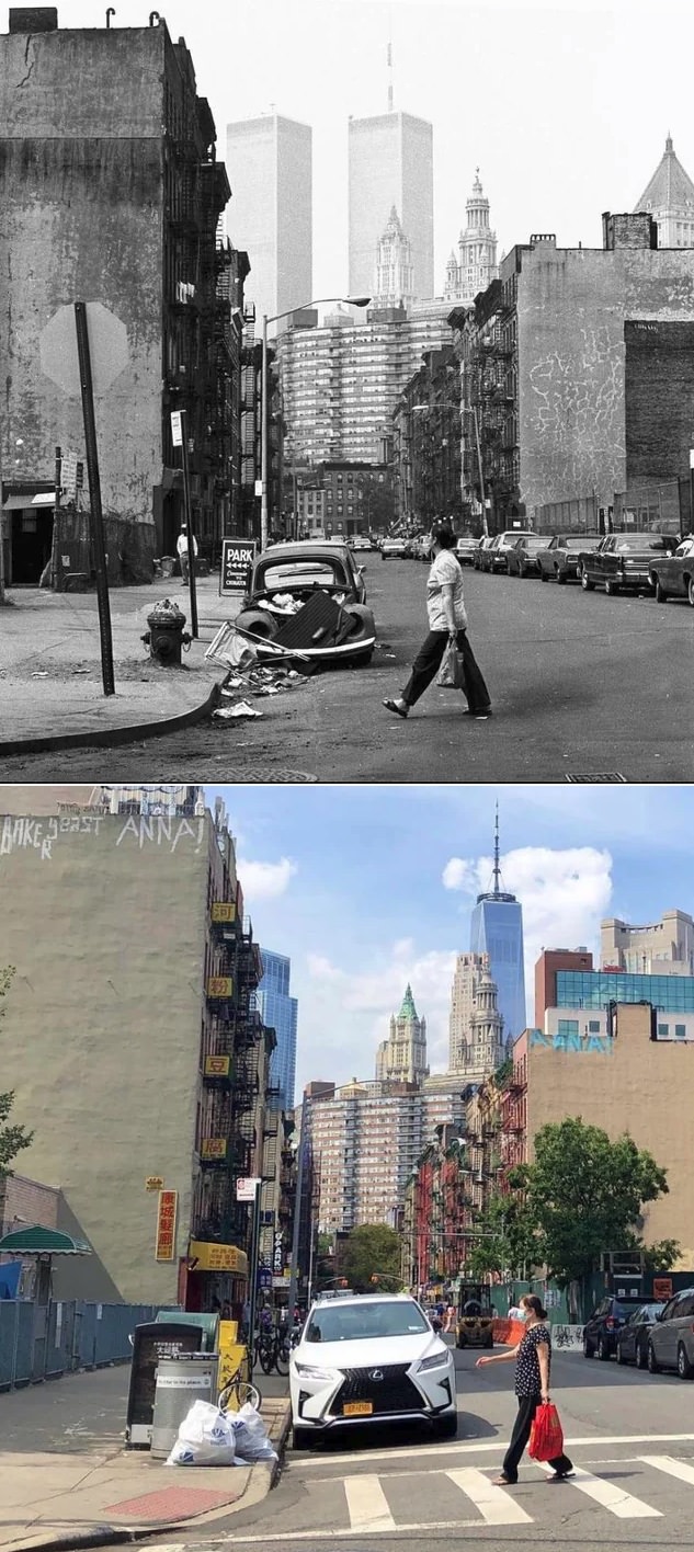 Henry Street And Market Street Looking Southwest, Manhattan, 1979–2021.