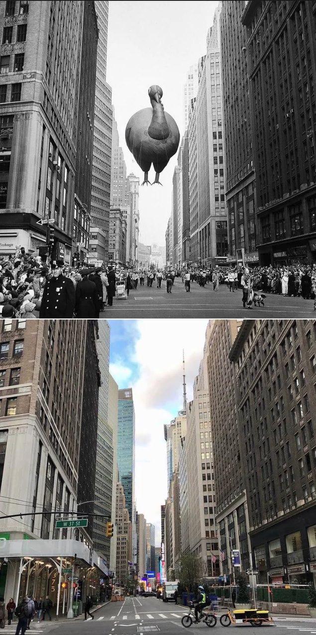 Broadway And West 37Th Street, Manhattan, 1955–2021.