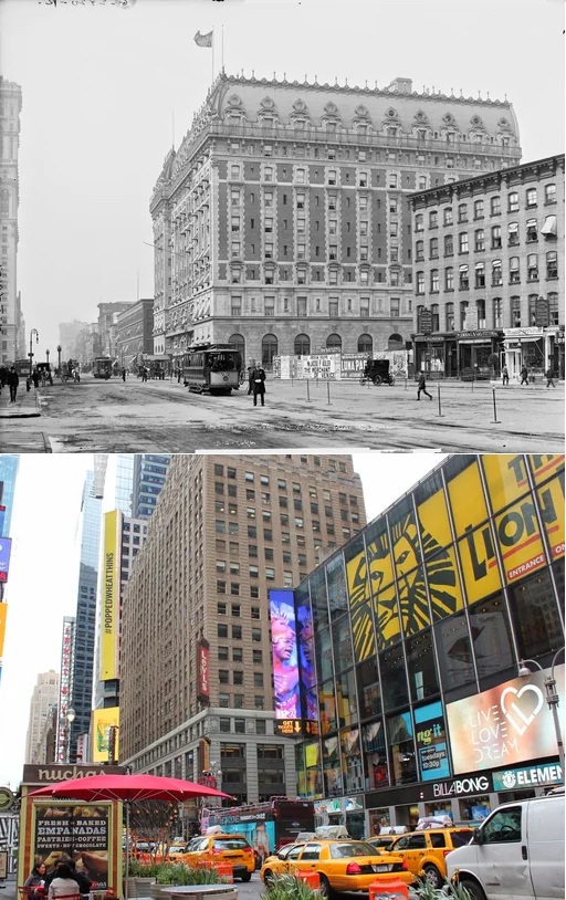 Times Square, Manhattan, 1905–2015.