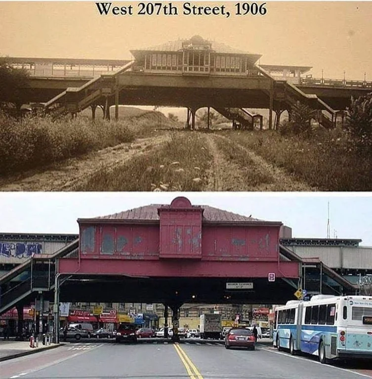 West 207Th Subway Station, Manhattan, 1906–2021.