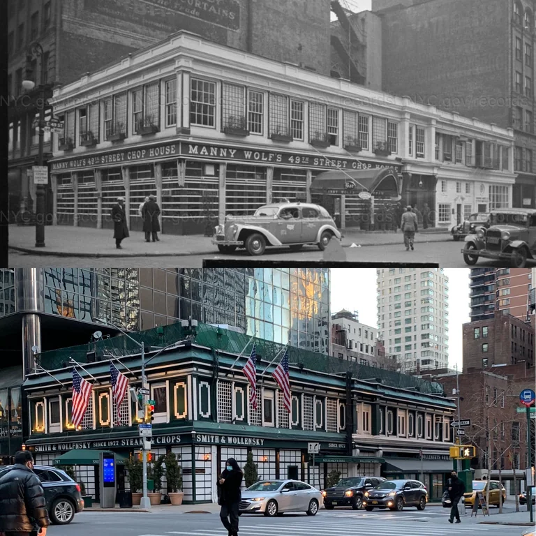 Corner Of 49Th Street And 3Rd Avenue, Manhattan, 1940–2021.