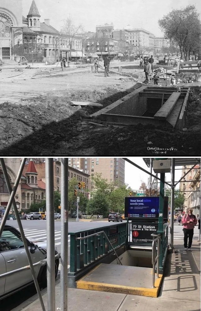 Broadway At 79Th Street, Upper West Side, Manhattan, 1903–2020.