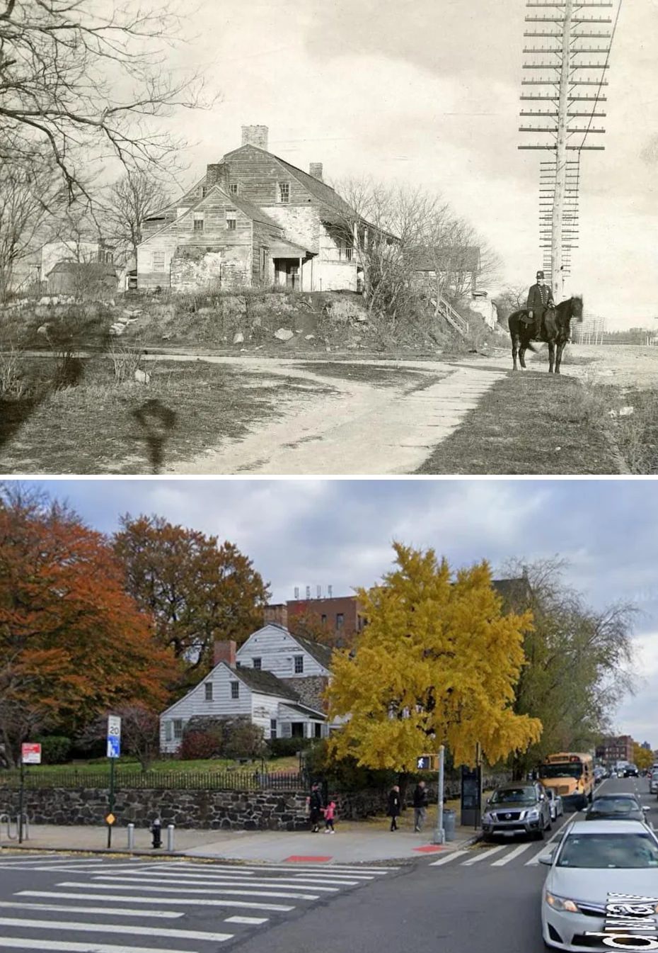 Dyckman Farmhouse, Manhattan, 1900–2023.