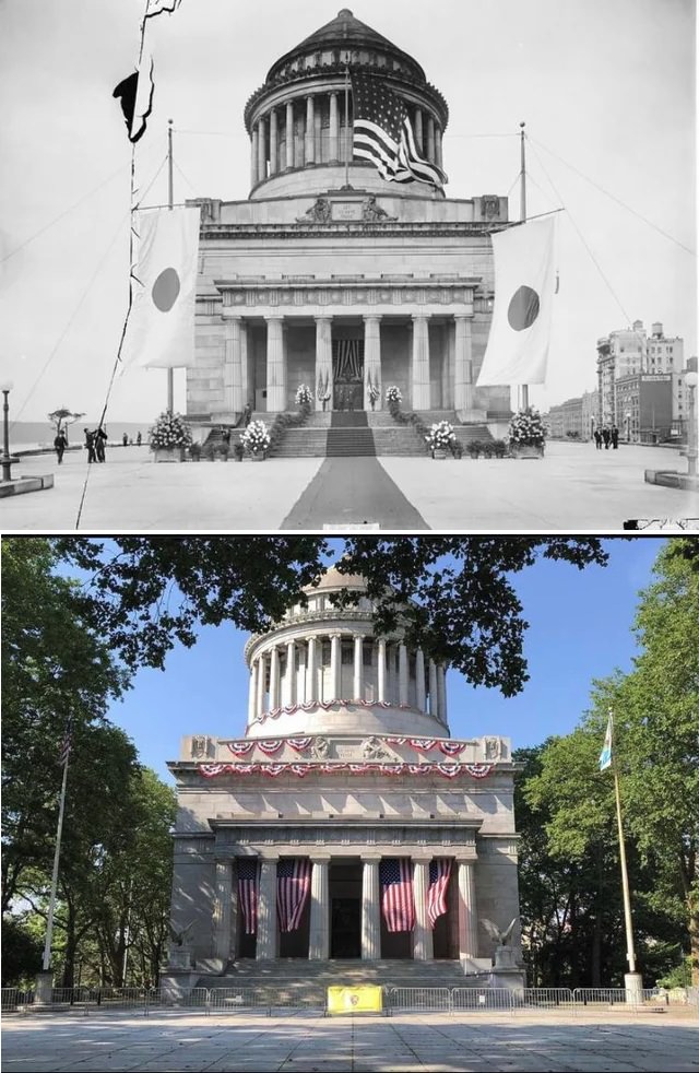 Grant’s Tomb In Riverside Park, Morningside Heights, Manhattan, 1917–2021.