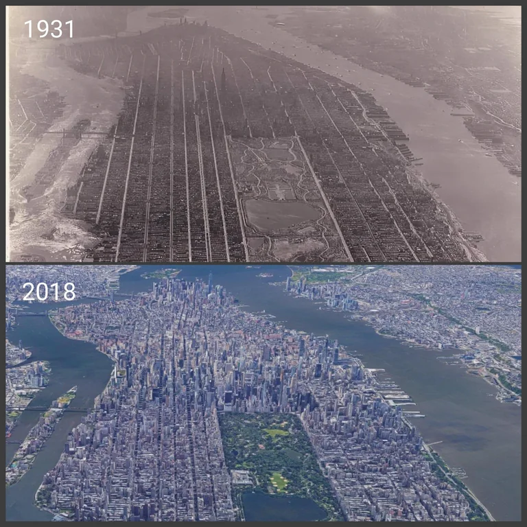 Manhattan, 1931–2018.