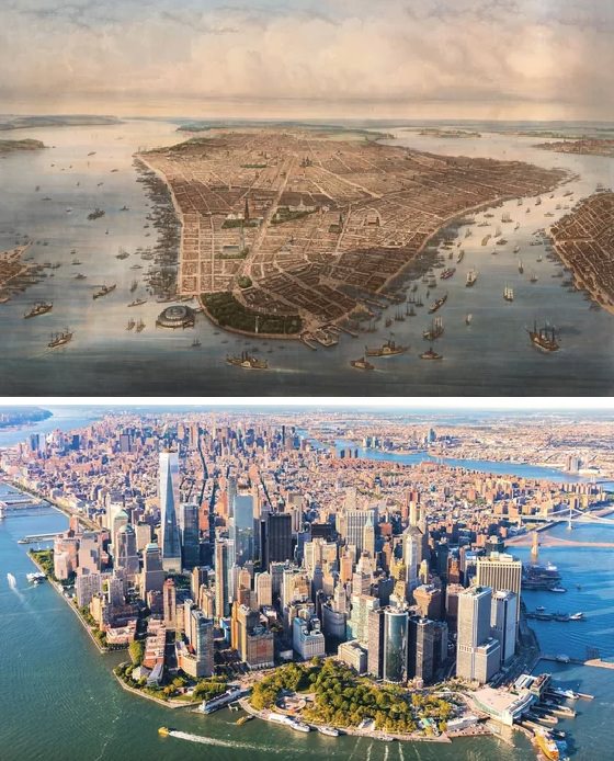 Manhattan, 1851–2020.