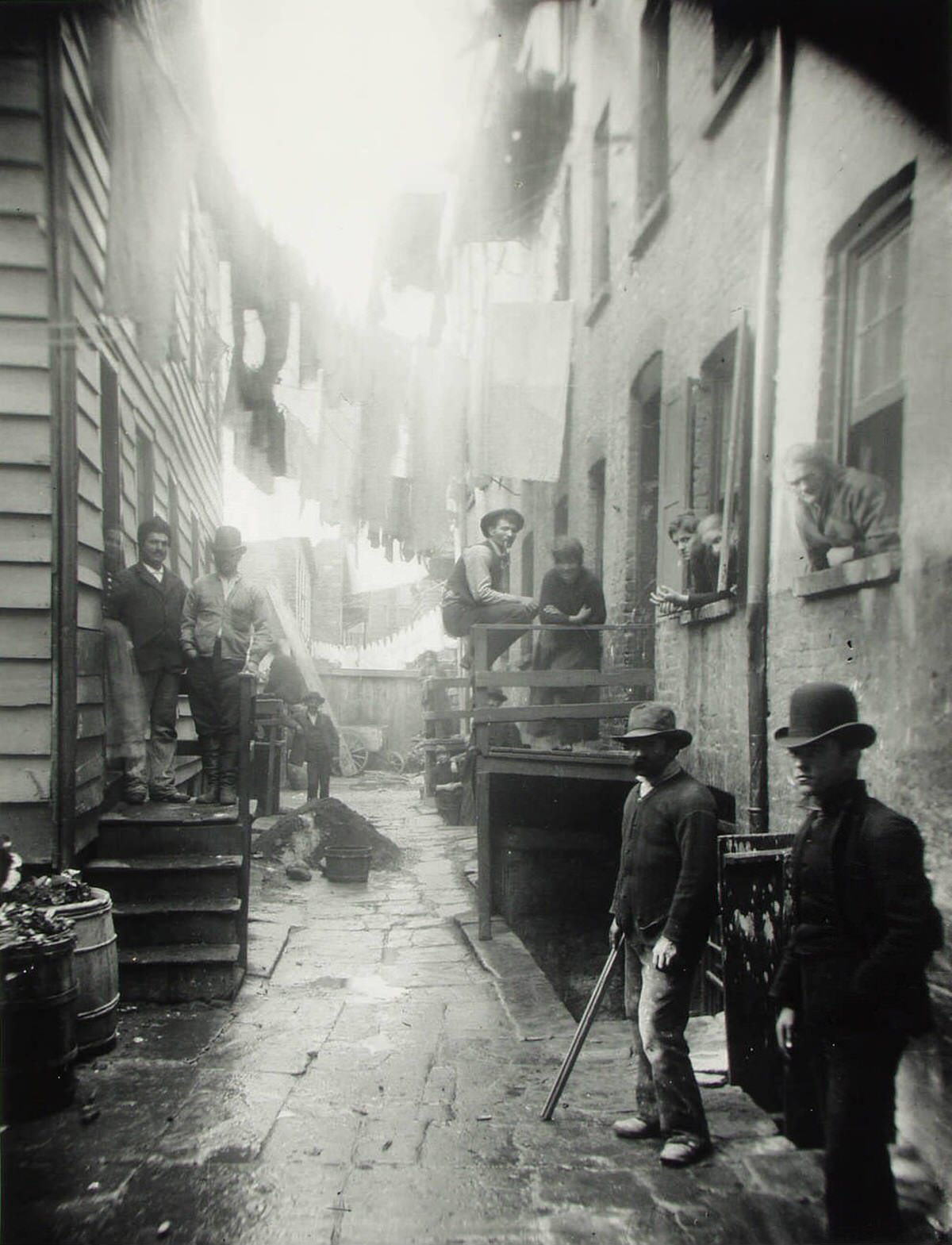 Bandit'S Roost In Mulberry Bend, 1888.