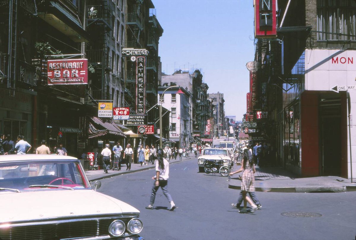 Chinatown, Manhattan, 1966.