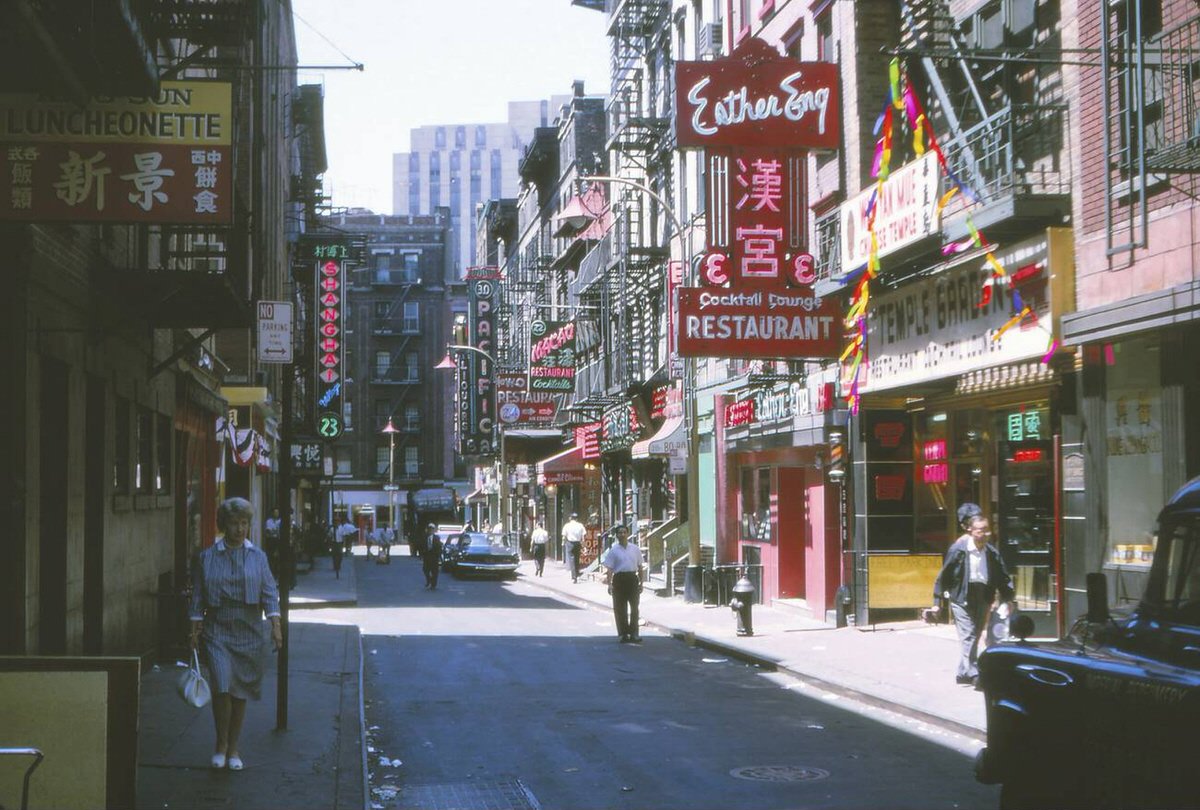 Chinatown, Manhattan, 1966.