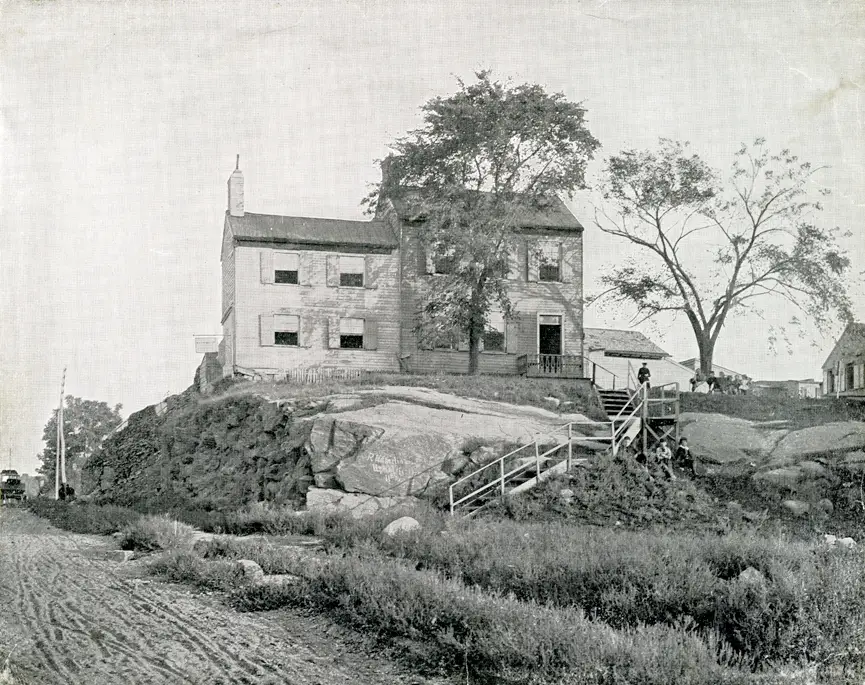 The Brennan Farmhouse, At 84Th And Broadway, 1879.