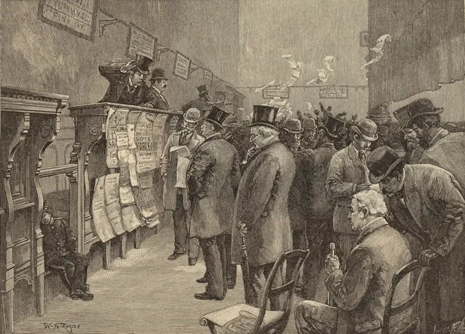 Auction Sale Of Real Estate,&Amp;Quot; Printed In Harper’s Magazine, 1888