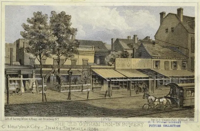 The Bowery Is The Oldest Thoroughfare On The Island Of Manhattan.