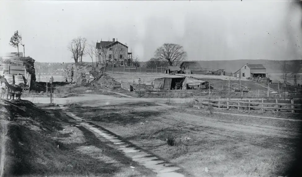 The Houses Of Riverside Drive And 94Th Street, Looking West From 94Th Street, June 1890.