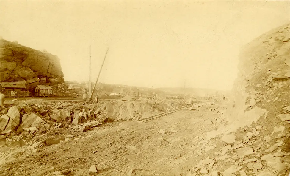 Regulating And Grading Eighth Avenue, Looking North From 106Th Street, Circa 1869.