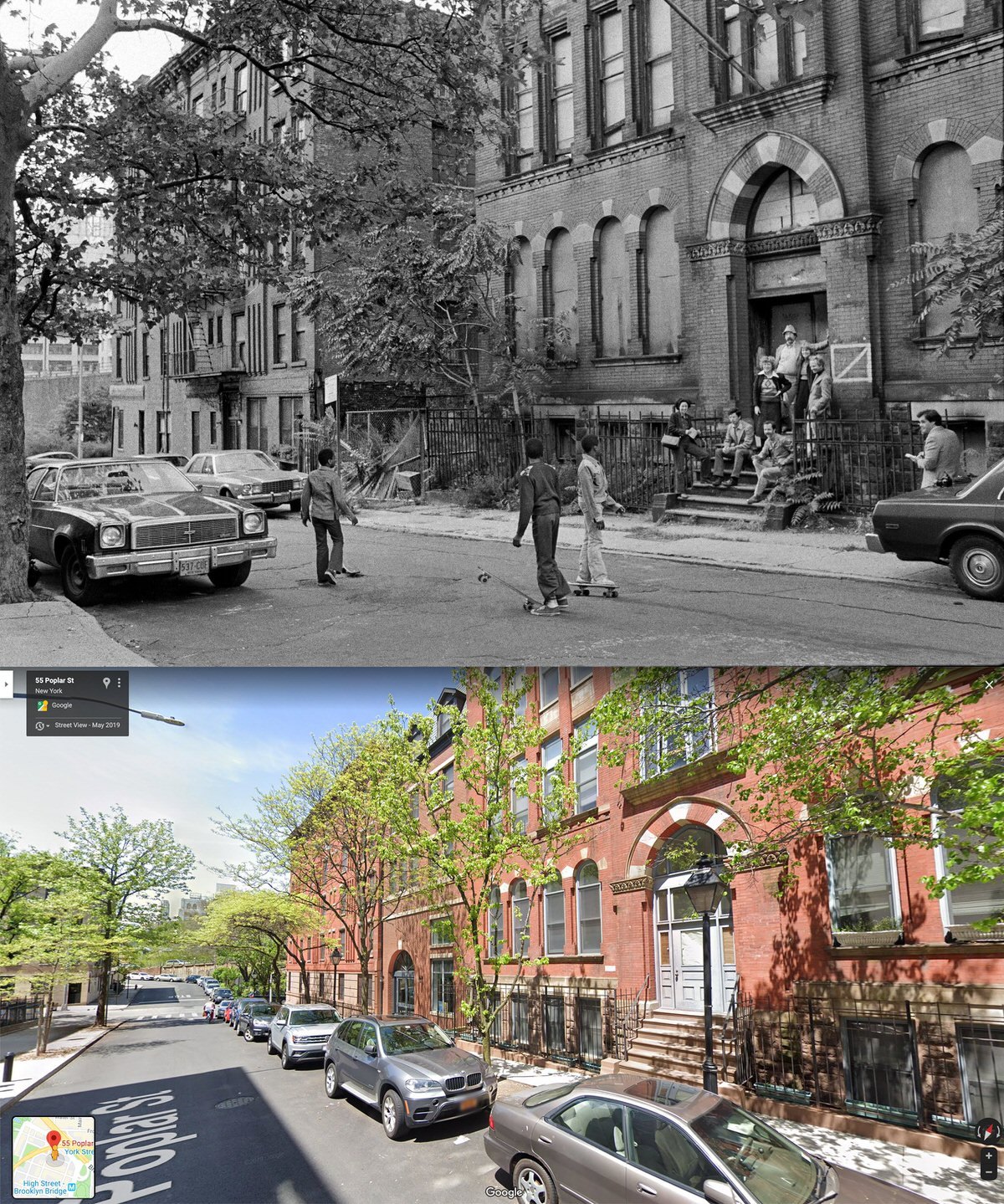 55 Poplar Street, Brooklyn, 1979–2019.