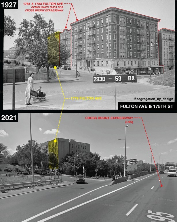 Tremont, The Bronx 1927 Vs. 2021