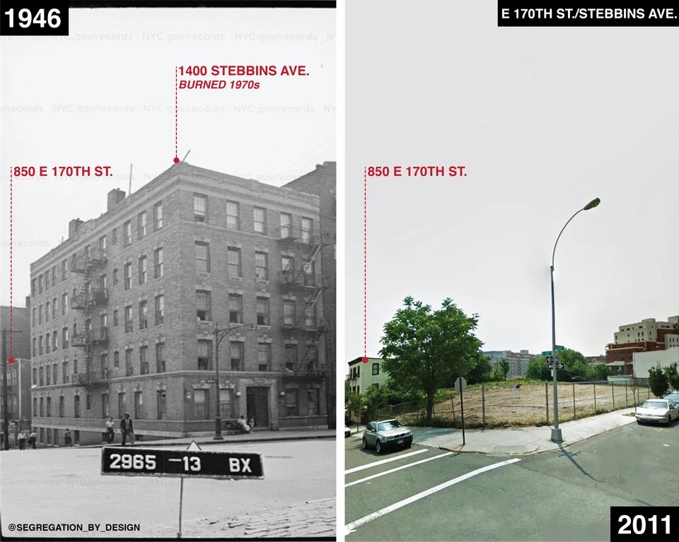 Crotona Park East (The Bronx): 1946 Vs. 2011