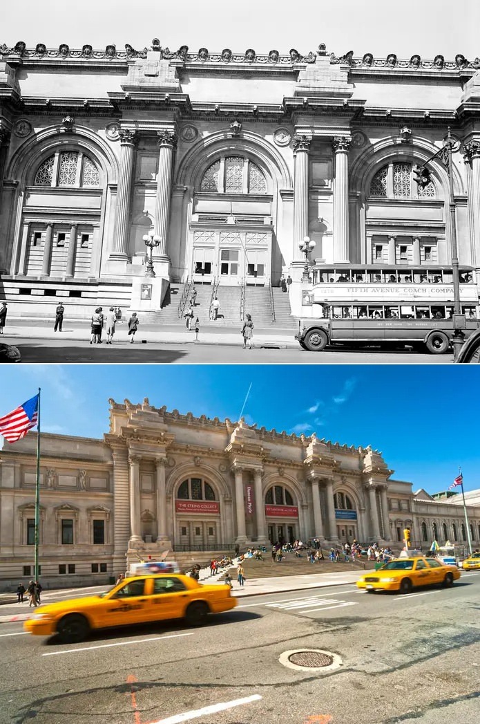 The Metropolitan Museum. 1946 Vs 2020