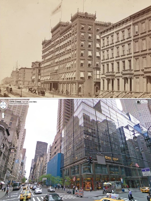 Windsor Hotel At 575 Fifth Avenue, Manhattan, 1880–2023.