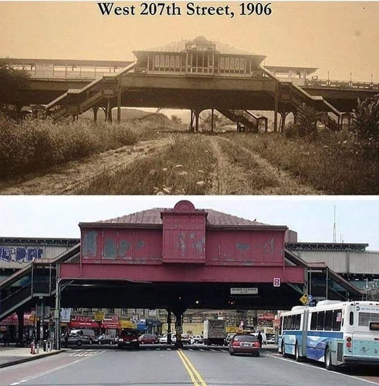 West 207Th Subway Station, Manhattan, 1906–2021.