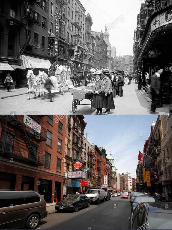 Mott Street In Chinatown, 1910–2011.
