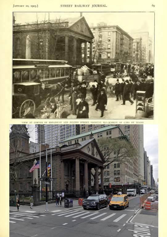 St. Paul'S Chapel On Broadway, New York, 1903–2020.